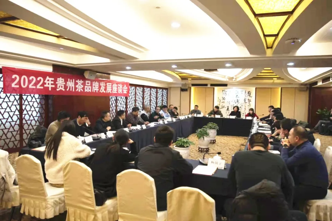 2022年贵州茶品牌发展座谈会召开 王志纲与各茶企代表共话黔茶新机遇