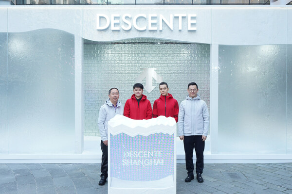 DESCENTE SHANGHAI城市概念店 冰雪创新力场，焕新启幕