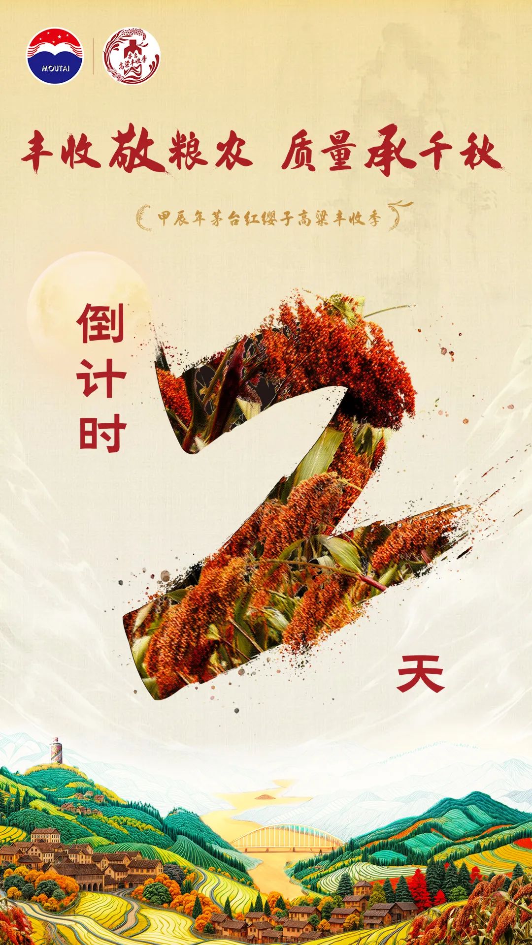 倒计时2天！甲辰年茅台红缨子高梁丰收季亮点抢先看